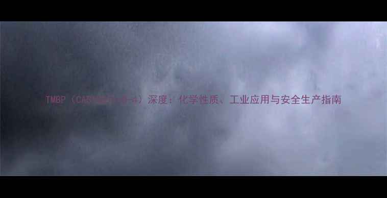 图片 TMBP（CAS1309-48-4）深度：化学性质、工业应用与安全生产指南.jpg