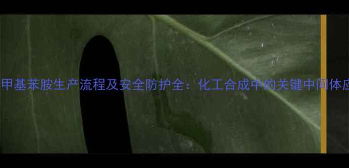 图片 n-亚硝基甲基苯胺生产流程及安全防护全：化工合成中的关键中间体应用指南2.jpg