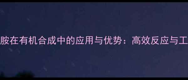 图片 n-甲基-苯酰胺在有机合成中的应用与优势：高效反应与工业生产指南2.jpg