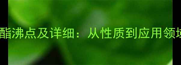 图片 丙烯酸正丁酯沸点及详细：从性质到应用领域的全攻略2.jpg