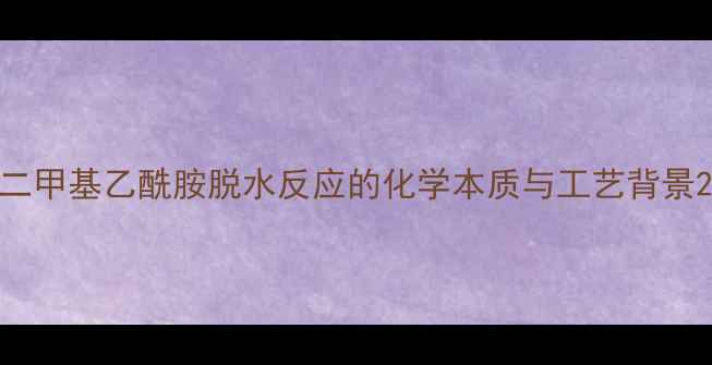 图片 二甲基乙酰胺脱水反应的化学本质与工艺背景2.jpg