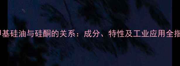 图片 二甲基硅油与硅酮的关系：成分、特性及工业应用全指南2.jpg