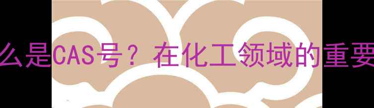 图片 什么是CAS号？在化工领域的重要性.jpg
