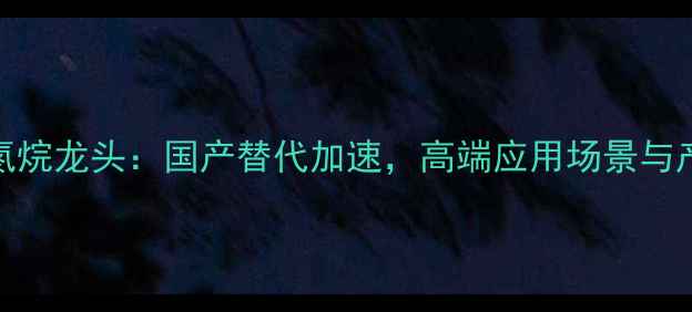 图片 六甲基二硅氮烷龙头：国产替代加速，高端应用场景与产业升级路径.jpg