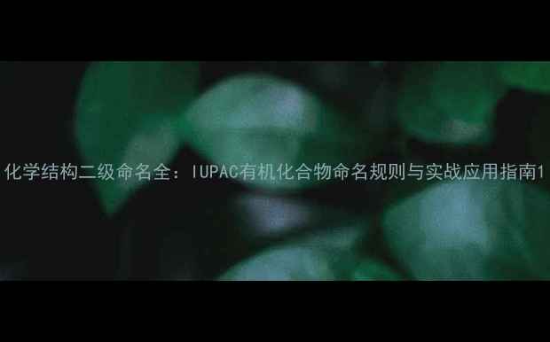 图片 化学结构二级命名全：IUPAC有机化合物命名规则与实战应用指南1.jpg