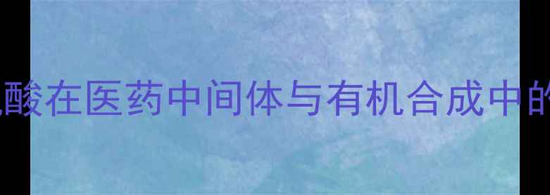 图片 叔丁基甲基甘氨酸在医药中间体与有机合成中的关键应用研究2.jpg