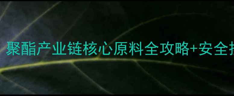 图片 对苯二甲酸二甲酯结构式｜聚酯产业链核心原料全攻略+安全操作指南（附高清结构图）.jpg