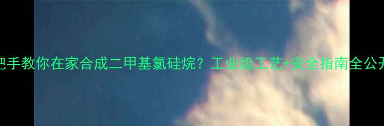 图片 手把手教你在家合成二甲基氯硅烷？工业级工艺+安全指南全公开！.jpg