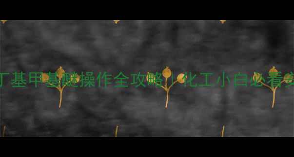 图片 甲基叔丁基甲基醚操作全攻略｜化工小白必看安全手册.jpg