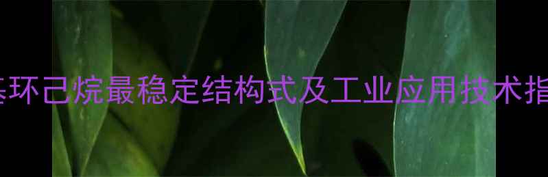 图片 甲基环己烷最稳定结构式及工业应用技术指南2.jpg