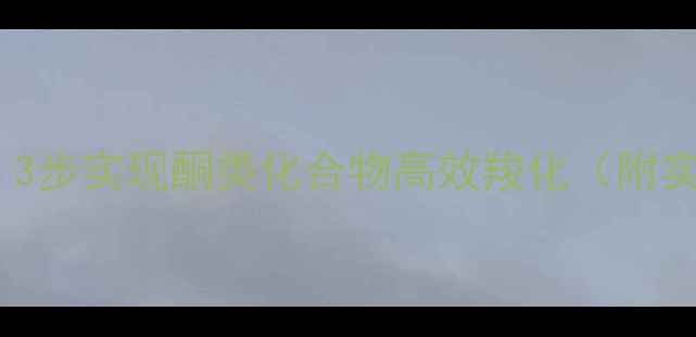 图片 甲基酮转羧酸全攻略｜3步实现酮类化合物高效羧化（附实验条件与避坑指南）1.jpg
