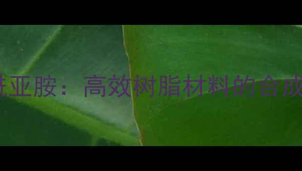 图片 羟甲基马来酰亚胺：高效树脂材料的合成与应用指南1.jpg