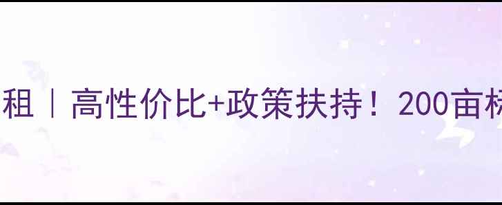 图片 🏭河南邓州化工园区出租｜高性价比+政策扶持！200亩标准化厂房全新招商中1.jpg