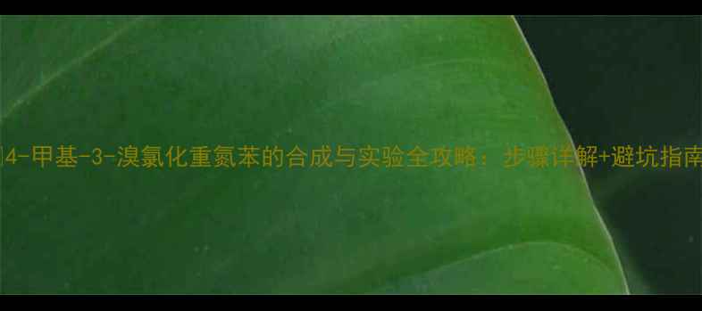 图片 🔍4-甲基-3-溴氯化重氮苯的合成与实验全攻略：步骤详解+避坑指南2.jpg