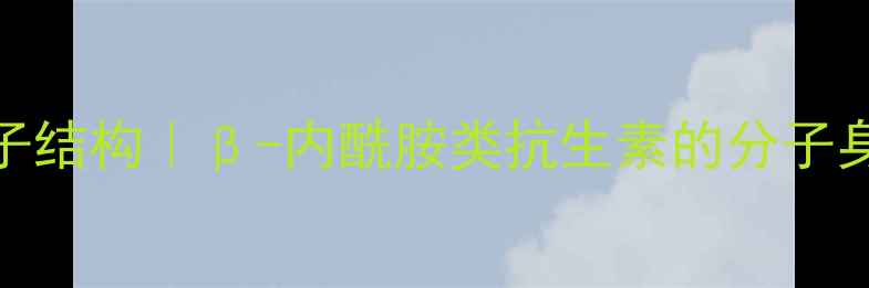 图片 🔬美罗培南分子结构｜β-内酰胺类抗生素的分子身份证大公开🔬.jpg